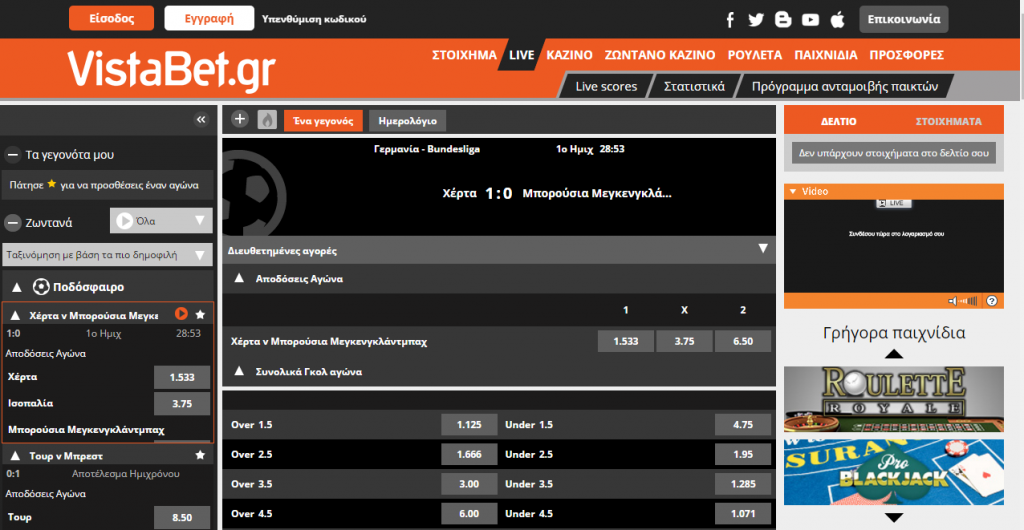 vistabet