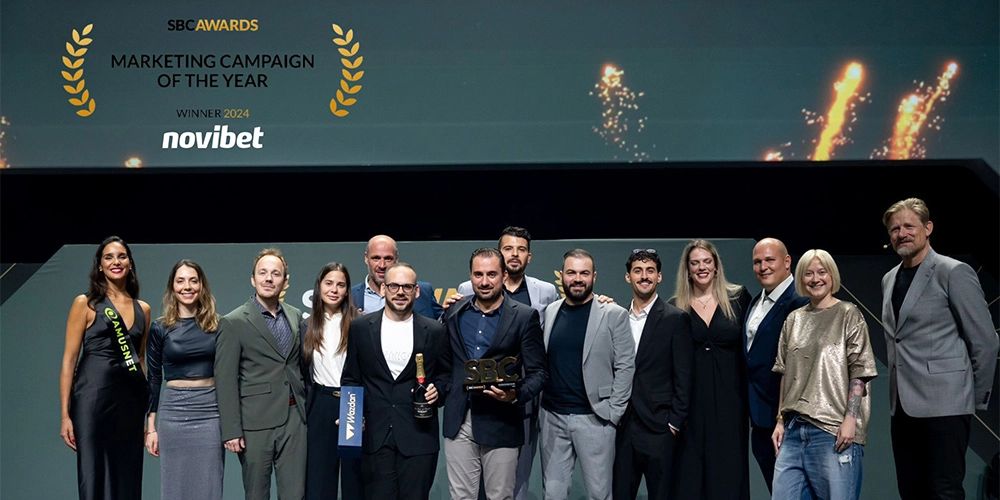 Novibet: Χρυσή Διάκριση ‘Marketing Campaign of the Year’  στα SBC Awards της Λισαβόνας